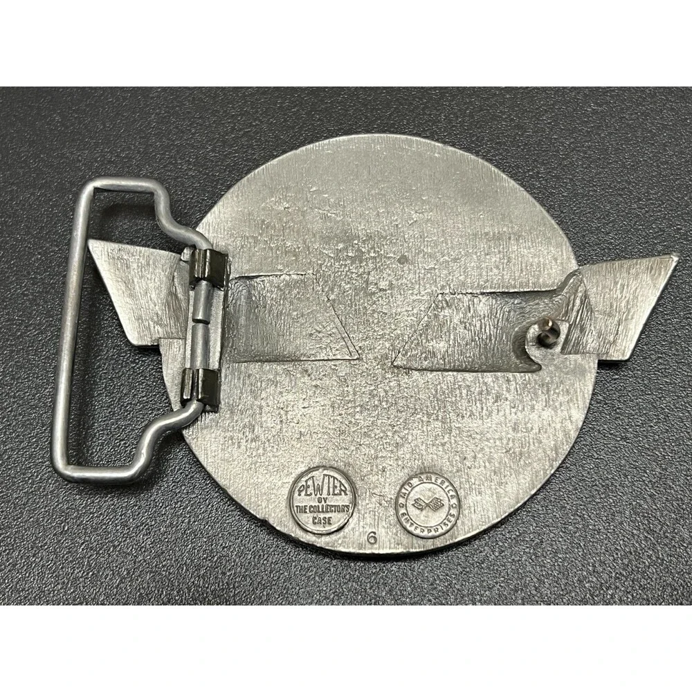 Vintage Corvette 25th Anniversary 1953-1978 Pewter Belt Buckle Mid America Ent.
